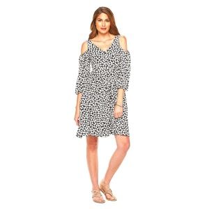 Disney's Alice Through the Looking Glass Happy Hearts Off Shoulder Dress Sz XL